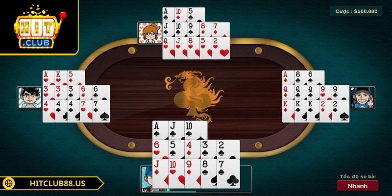 Kết quả chiến thắng nhờ vào khả năng xếp bài tự thân