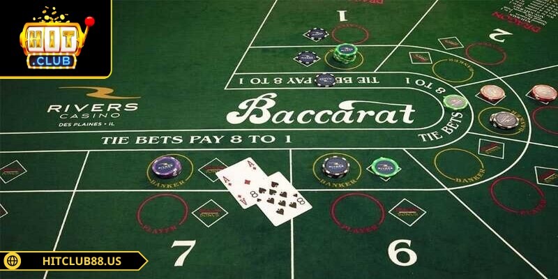 Cửa hòa trong baccarat có mức trả thưởng hấp dẫn