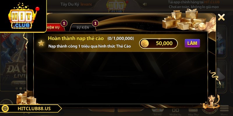 Nhận thưởng liên tục khi gia nhập 