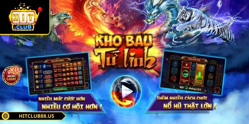 Tổng quan về sảnh game nổ hũ Kho báu tứ linh