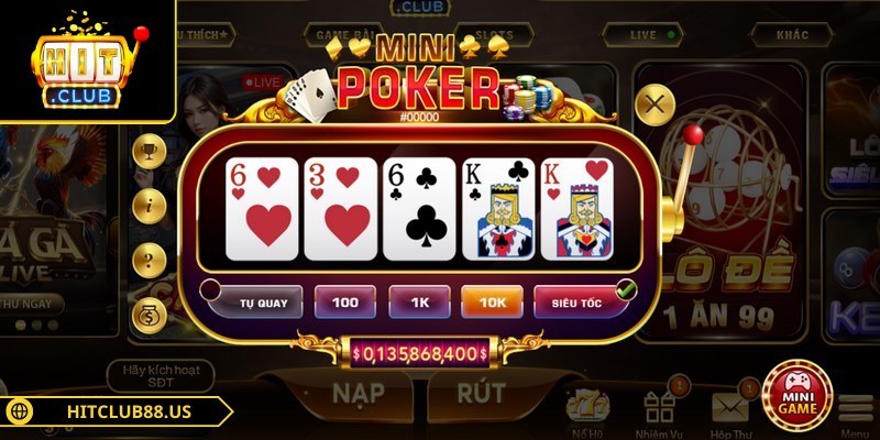 Mini Poker Khám Phá Thế Giới Quay Bài Nhanh Hấp Dẫn 3 Duy trì nhịp quay ổn định để nâng cao hiệu quả